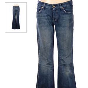 7 for all Mankind bootcut jeans, size 26